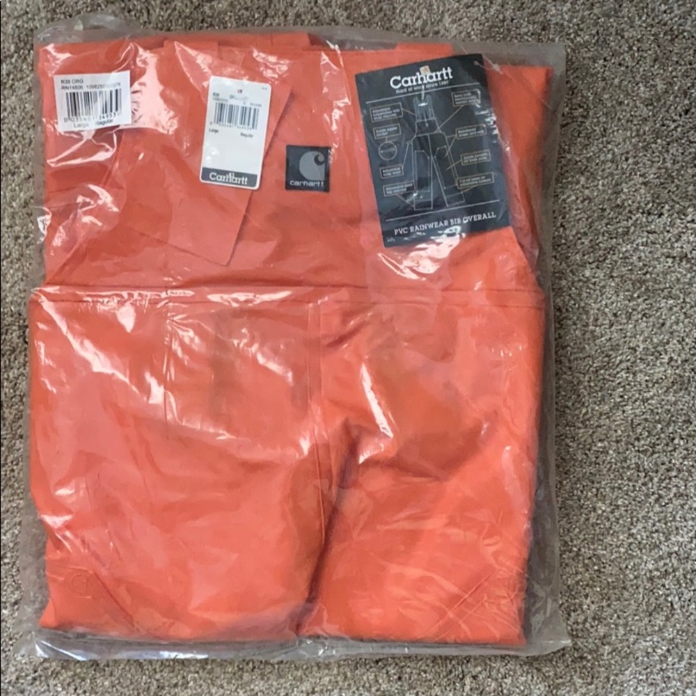 Carhartt Rainwear Bib Overalls